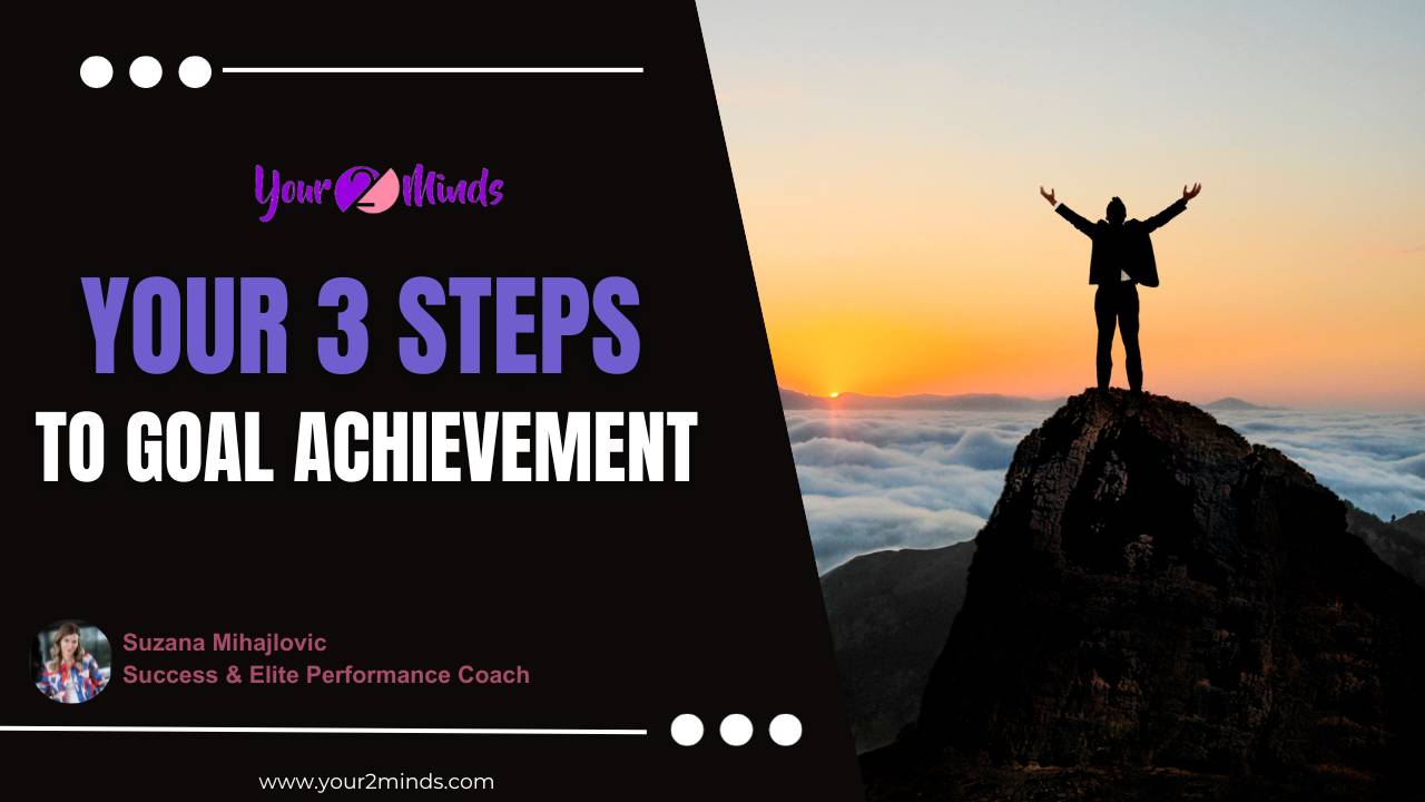 Your 3 Steps to Goal Achievement mini course by Your2Minds