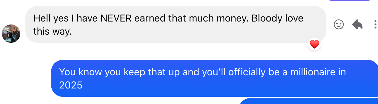 Money Magnet client testimonial 2