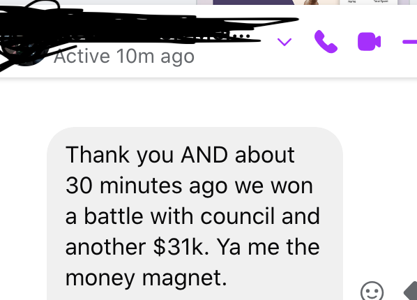 Money Magnet client testimonial 5