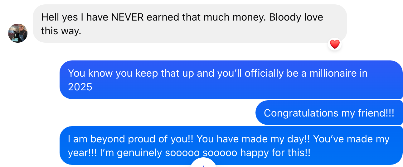 Money Magnet client testimonial 1